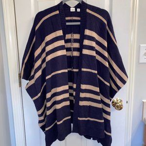 Women's Open Poncho Sweater